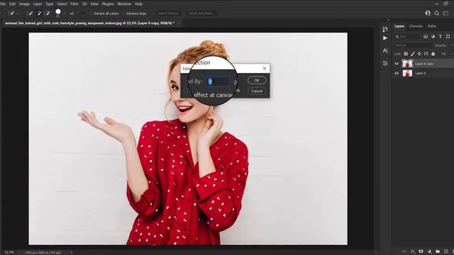 How to remove patterns from clothes in Photoshop | Photoshop tutorial смотреть онлайн