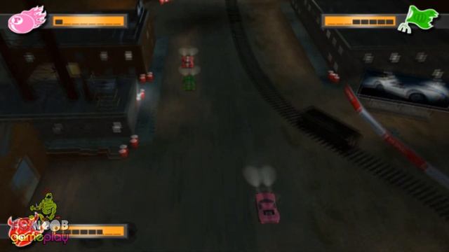 Mashed - Fully Loaded Intro + Gameplay PS2 4K ( Drive to Survive ) смотреть онлайн