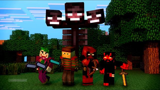 "Ищу команду Злодеев в Minecraft" смотреть онлайн