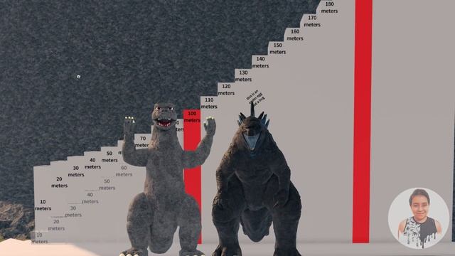 What If Godzilla 2021 Was Small Size ? - Kaiju Universe смотреть онлайн