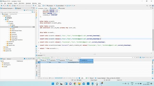 How to create TABLE in PostgreSQL | 2022 | Class - 8 смотреть онлайн