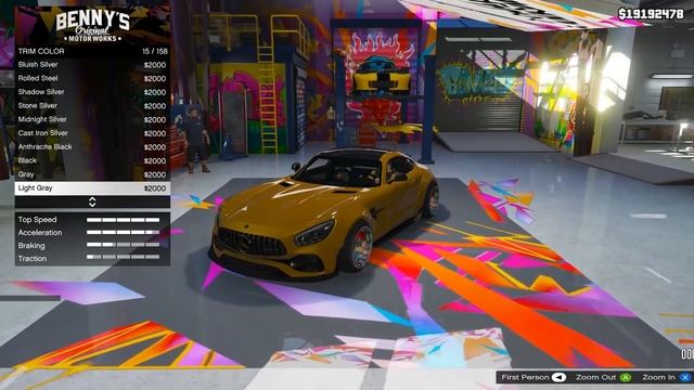 ADD ON REAL CARS GTA5 - MERCEDES AMG GT + R 2018 смотреть онлайн