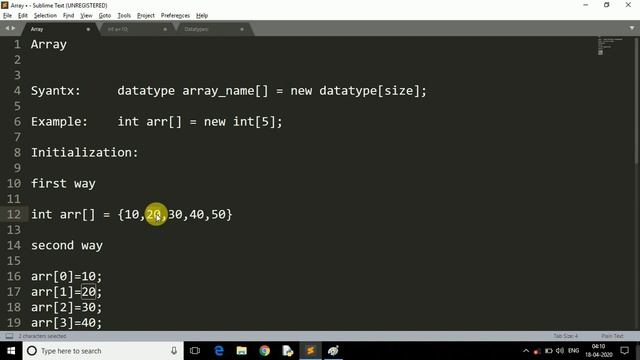 5 | What is Array? | What is Indexing of an Array in JAVA? смотреть онлайн