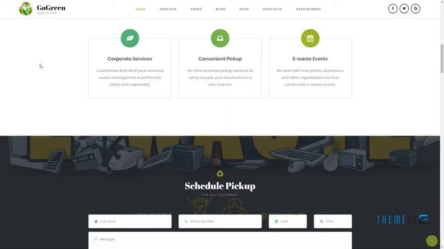 GoGreen - Waste Management and Recycling WordPress theme Jaden M смотреть онлайн