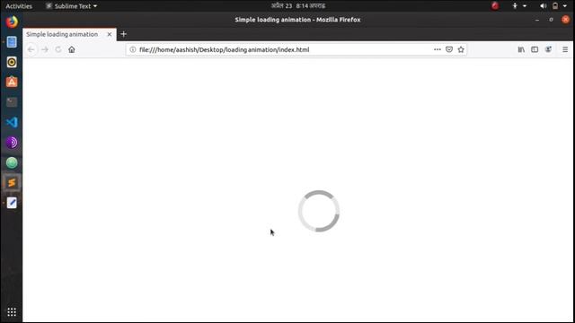 Simple circular loading animation using HTML and CSS only|| HTML,CSS loader by beats of coding смотреть онлайн