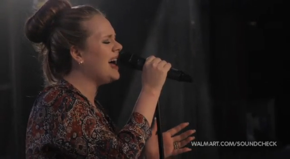 Adele - Chasing Pavements [Walmart Soundcheck] December 4, 2010 смотреть онлайн