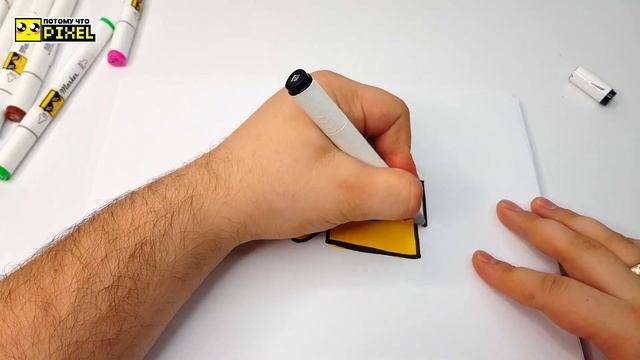 ГРАФФИТИ - PIXEL !!! КАК НАРИСОВАТЬ ? !!! урок граффити graffiti logo смотреть онлайн