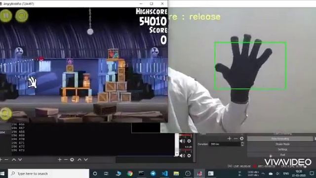Hand Gesture Based Game Control | Machine Learning | Computer Vision смотреть онлайн