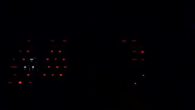 OMEN By HP Keyboard 1100 - Light Effects In Different Modes