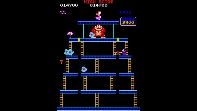 Arcade Archives Donkey Kong (Switch eShop)- Gameplay Footage смотреть онлайн