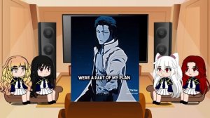 The Eminence Shadow React To Cid as Aizen || Gacha React ||