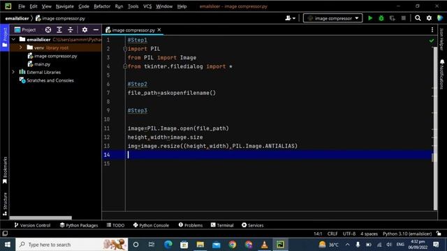 Image Compressor with Python and PIL | python project for beginners смотреть онлайн
