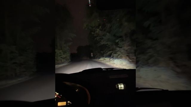После дождя H4 mini led lens тест новых ламп на Hyundai Accent смотреть онлайн