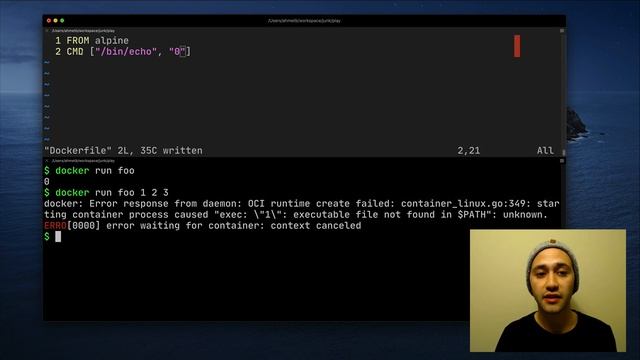 Dockerfile'da ENTRYPOINT vs CMD farkları neler? смотреть онлайн