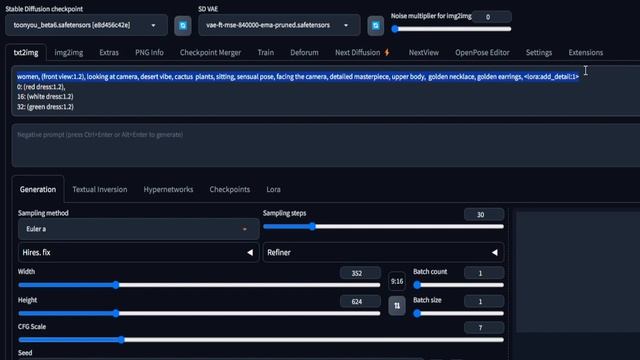 Create GIFS using Prompt Travelling with AnimateDiff (Stable Diffusion) смотреть онлайн