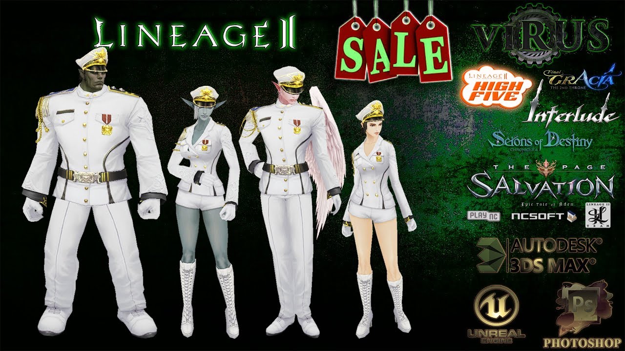 New Costumes. 076. LINEAGE II - FAFURION. Any Chronicles ◄√i®uS►