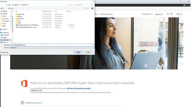 Microsoft.ACE.OleDb.12.0 Sağlayıcısı Yerel Makine Kayıtlı Değil Hatası ve Çözümü смотреть онлайн