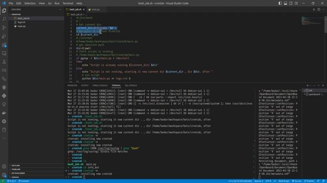 How to setup the cron job with crontab in linux using bash for python script | Ubuntu смотреть онлайн