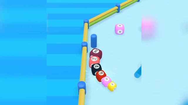 Satisfying Mobile Game / Blob Merge 3d - 2048 Blob Ball Level Up Gameplay Android, IOS Part 8