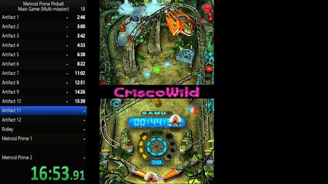 Metroid Prime Pinball (Multi-Mission). PB - 32:56. смотреть онлайн