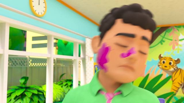 Hickory Dickory Dock | Nursery Rhymes With Subtitles