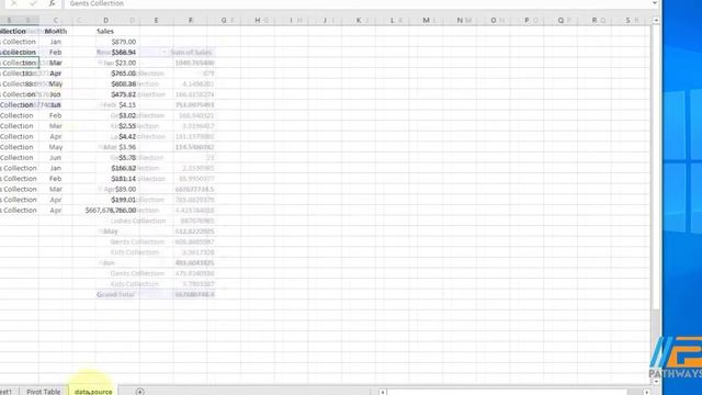 Excel Week 7 Data Types and Pivot Tables смотреть онлайн