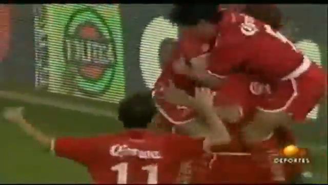 GOLAZO DE CARDOZO A LAS CHIVAS. смотреть онлайн