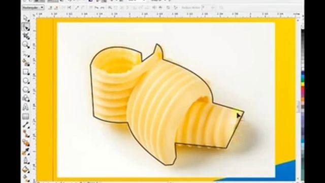 Butter bite biscuit wrapper Design tutorial usin coral draw X7 x8 x6 смотреть онлайн