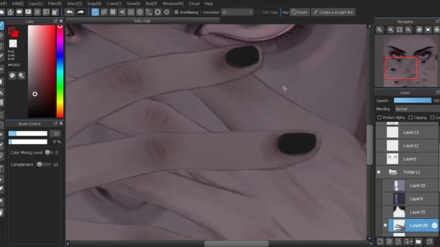 [So Beautiful] HUION INSPIROY + MEDIBANG SpeedPaint смотреть онлайн