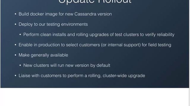 Webinar | Leveraging Docker and CoreOS to provide always available Cassandra at Instaclustr смотреть онлайн