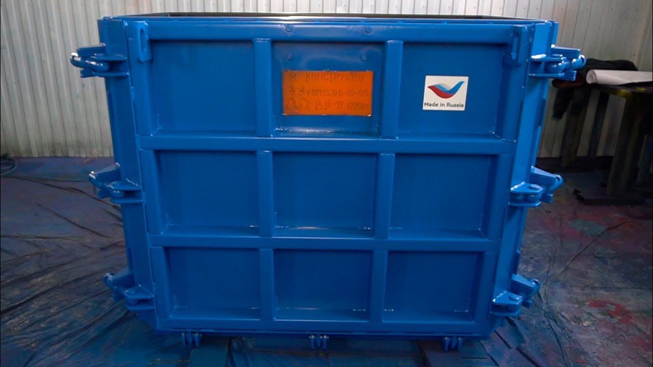 Steel moulds for decorative street washbasins by M-Konstruktor смотреть онлайн