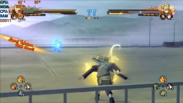NARUTO SHIPPUDEN: Ultimate Ninja STORM 4 on GeForce 940mx смотреть онлайн