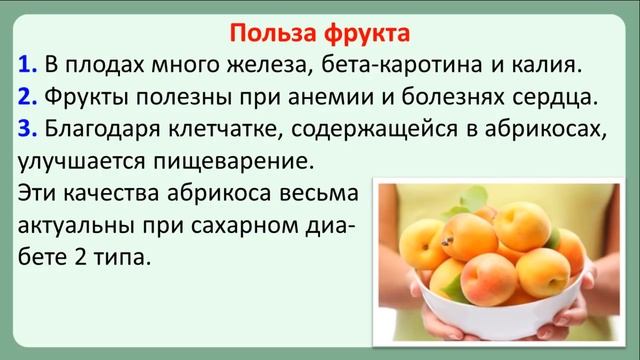 Можно ли есть абрикосы при сахарном диабете?
