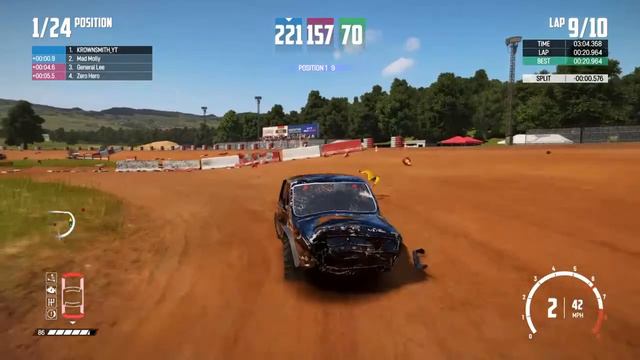 FIGURE 8 RACING MADNESS - WRECKFEST PS4 смотреть онлайн