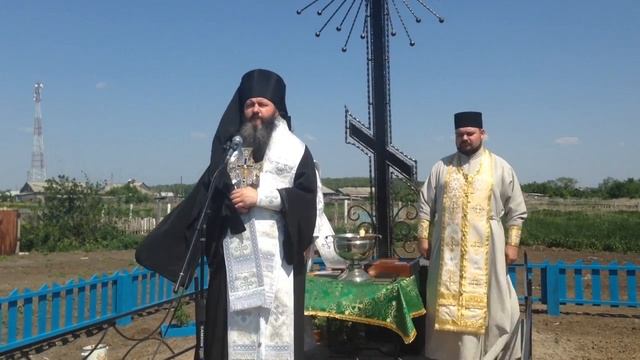 Освящение креста в Кожевниково смотреть онлайн