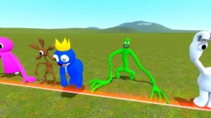 СРАВНЕНИЕ РАЗМЕРОВ ВСЕХ НОВЫХ РАДУЖНЫХ ДРУЗЕЙ В ГАРРИС МОД! RAINBOW FRIENDS В Garry`s Mod!