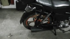 Мопед АльфА-Дым из глушителя.