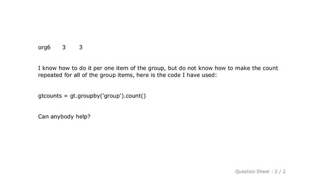 Pandas : Python pandas: Add a column to my dataframe that counts a variable смотреть онлайн