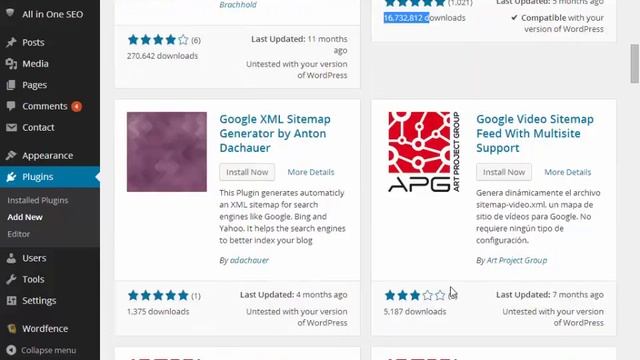How Install Google XML Sitemap Plugin in WordPress Urdu Hindi смотреть онлайн