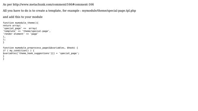 Drupal: How to override default page.tpl from a module, for a specific page? (5 Solutions!!) смотреть онлайн