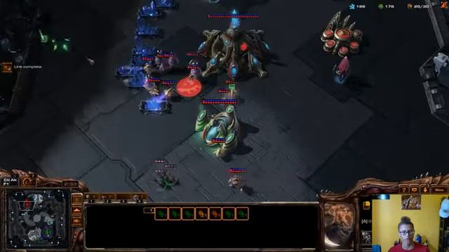 Starcraft 2 12 Pool Zerg Rush смотреть онлайн