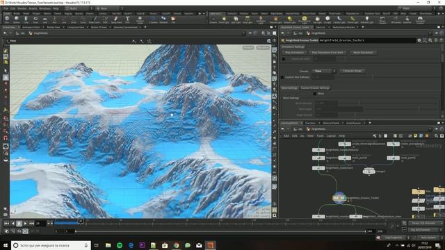 Heightfield Erode Toolkit Node Showcase смотреть онлайн