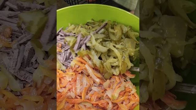 Салат "обжорка". смотреть онлайн