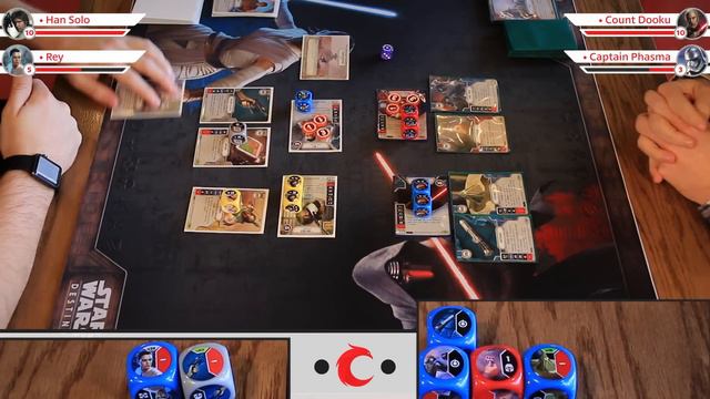Learn Star Wars: Destiny | Han Rey v. Dooku Phasma - All In! смотреть онлайн