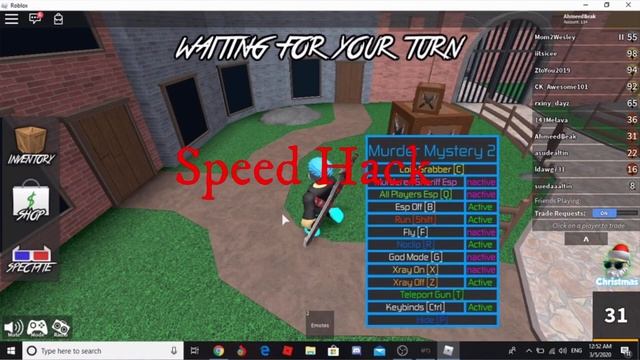 Roblox | Murder Mystery 2 Script ESP,Speed Hack | JJSploit смотреть онлайн