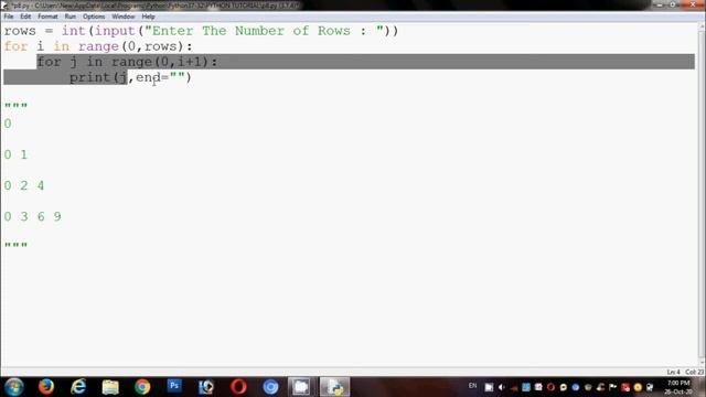 Python Program for Pyramid of Horizontal Tables in Tamil | Python Pattern Programs in Tamil смотреть онлайн