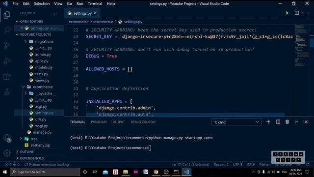 E-commerce Website in Django Full Tutorial | Part 1? смотреть онлайн