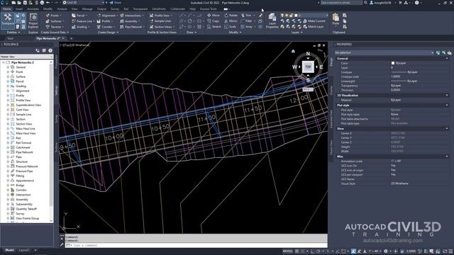 Changing the Surface, Alignment and Rules Configuration in Civil 3D смотреть онлайн