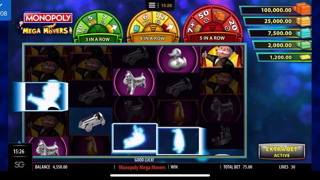 MONOPOLY MEGA MOVERS Multi Bonus OLG SLOTS SESSION смотреть онлайн
