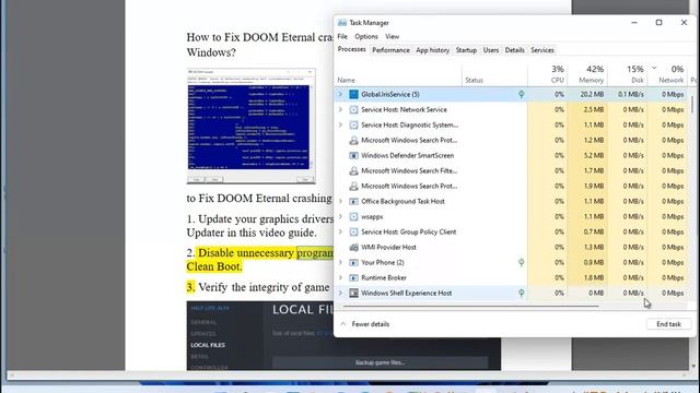 Fix DOOM Eternal crashing on Startup after Loading on Windows 11/10 смотреть онлайн